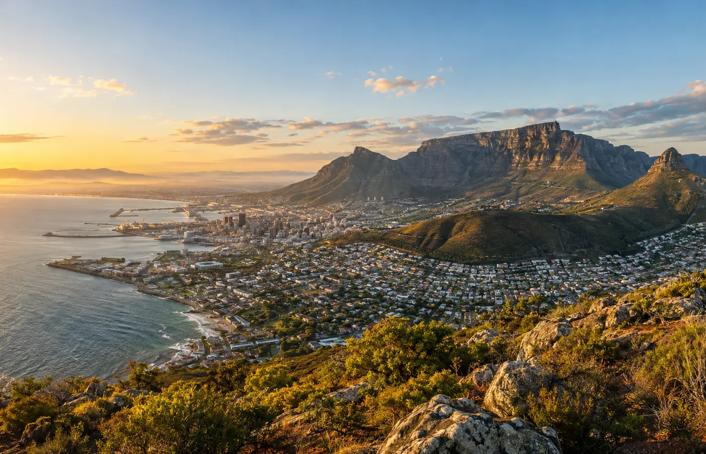 Paysage emblématique de Afrique du Sud