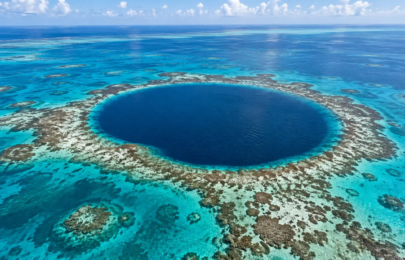 Paysage emblématique du Belize