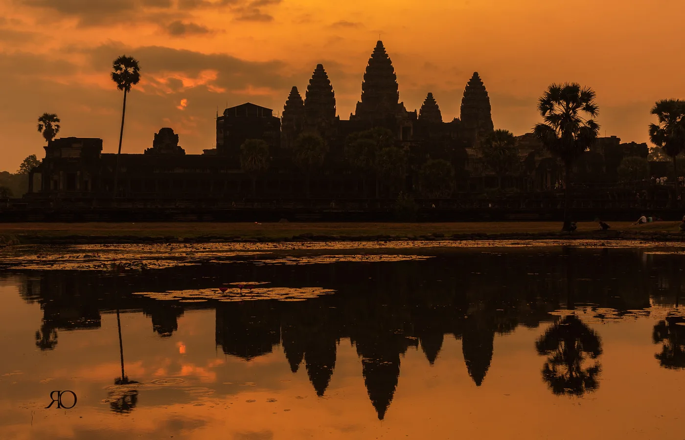 Paysage emblématique du Cambodge