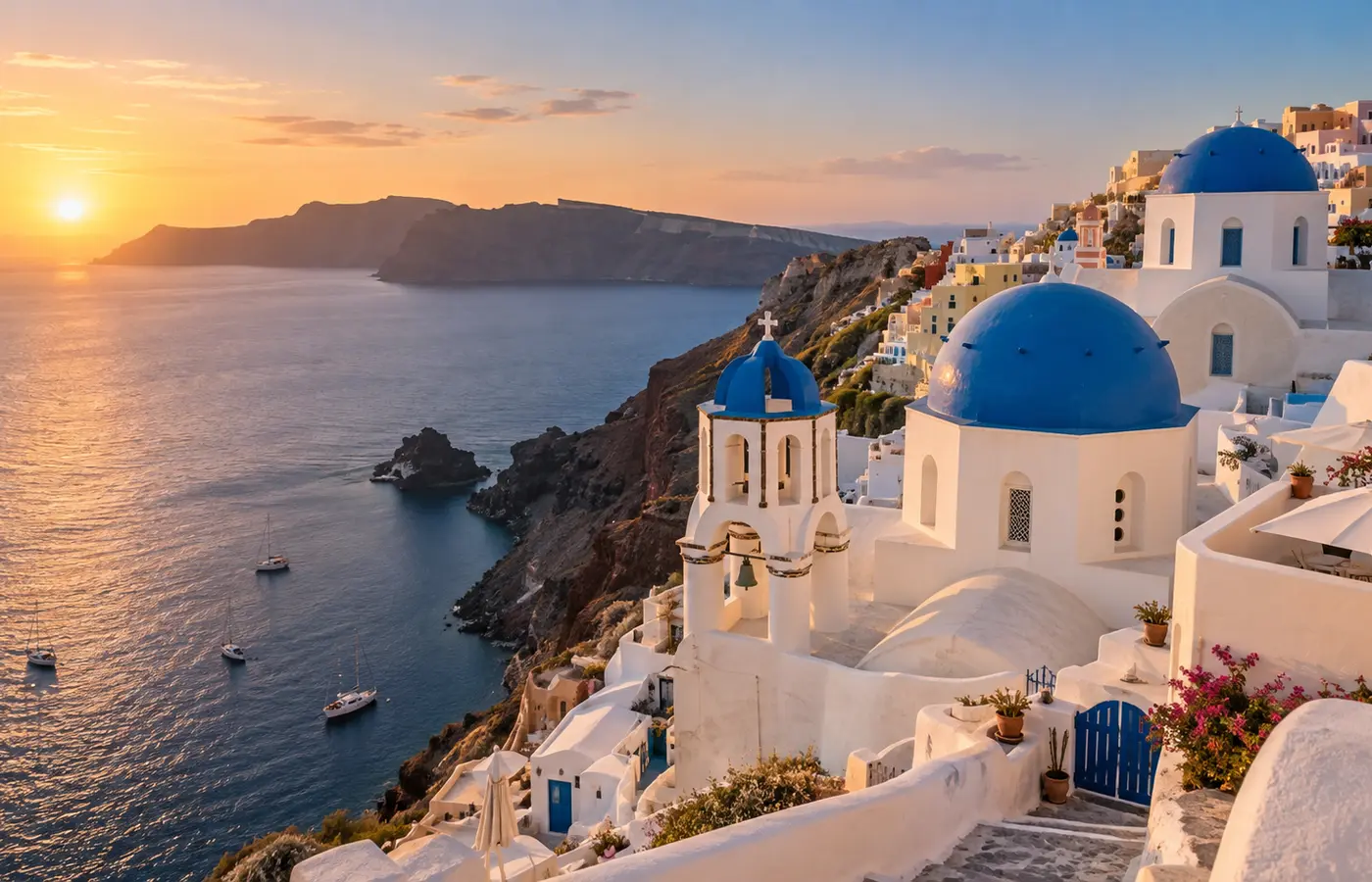Paysage emblématique de Grèce