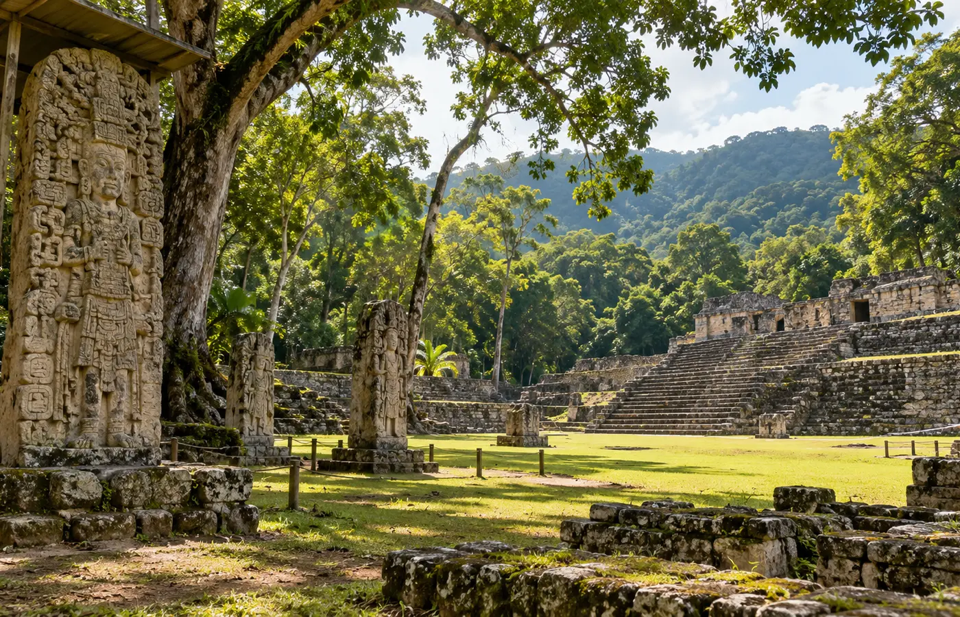 Paysage emblématique du Honduras