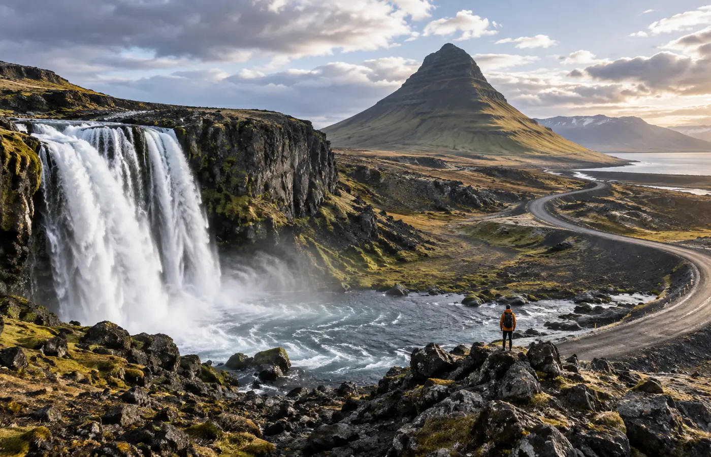 Paysage emblématique de Islande