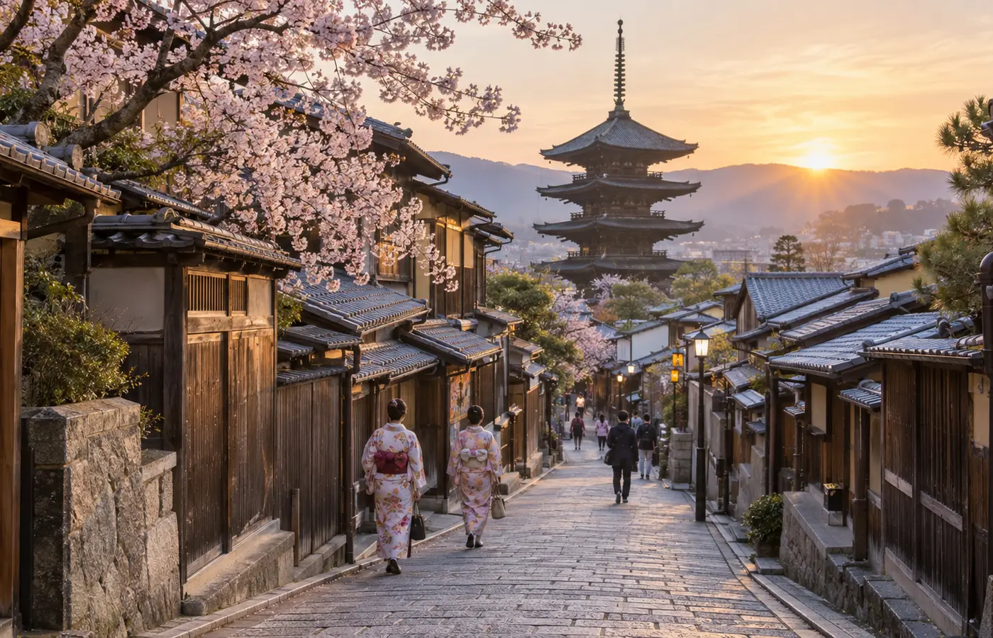 Paysage emblématique de Japon