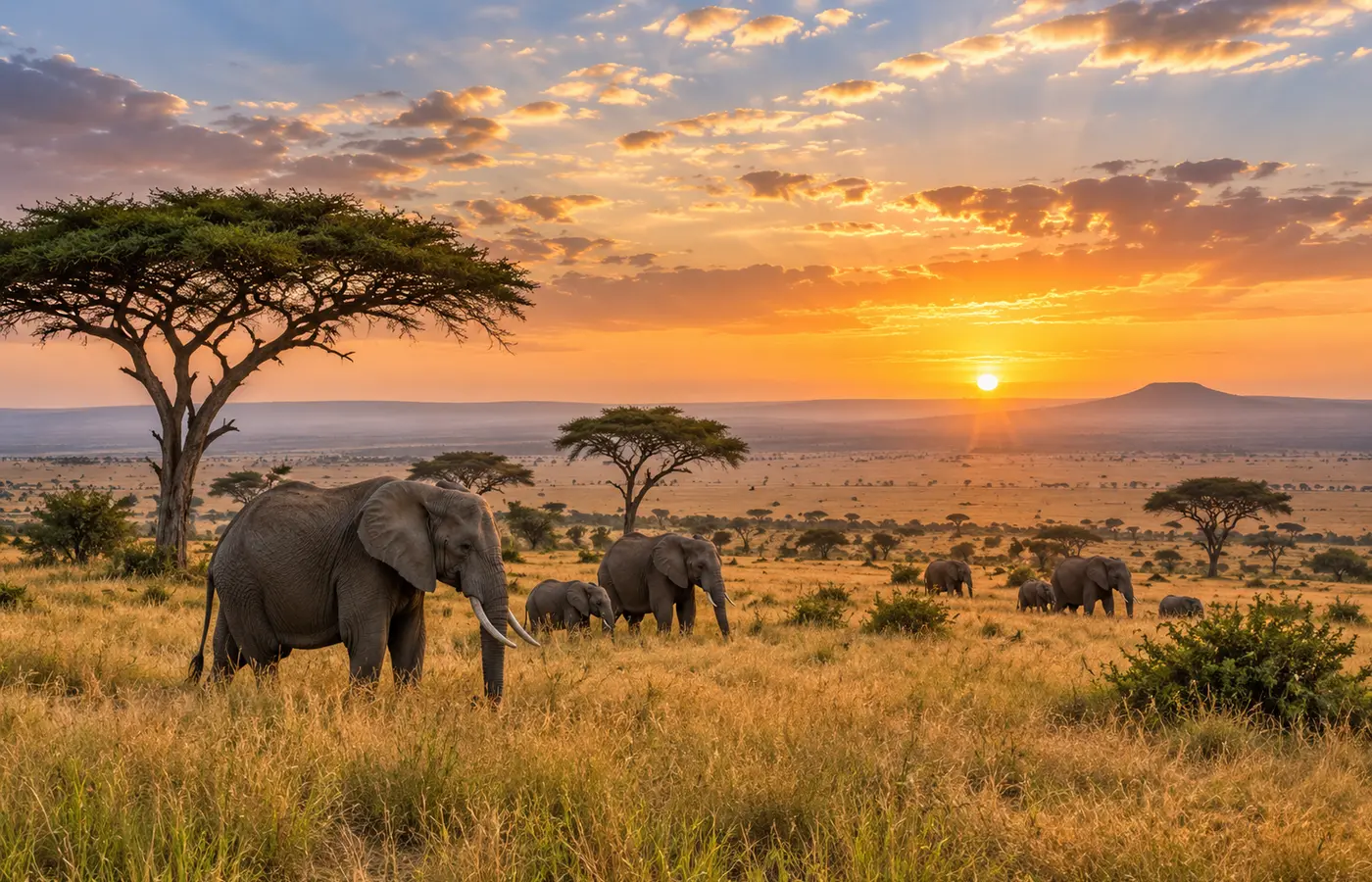 Paysage emblématique du Kenya