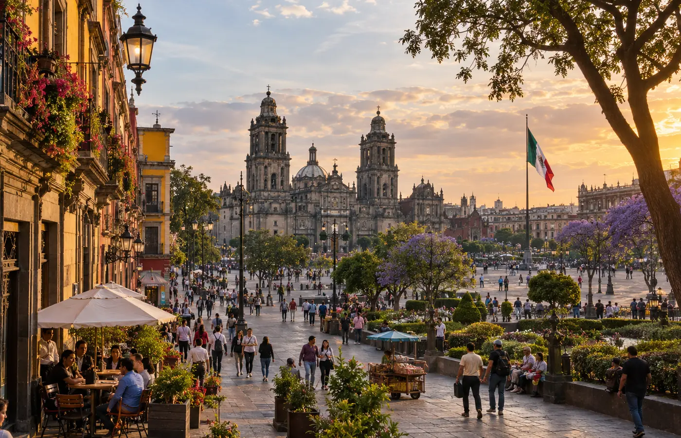 Paysage emblématique de Mexique