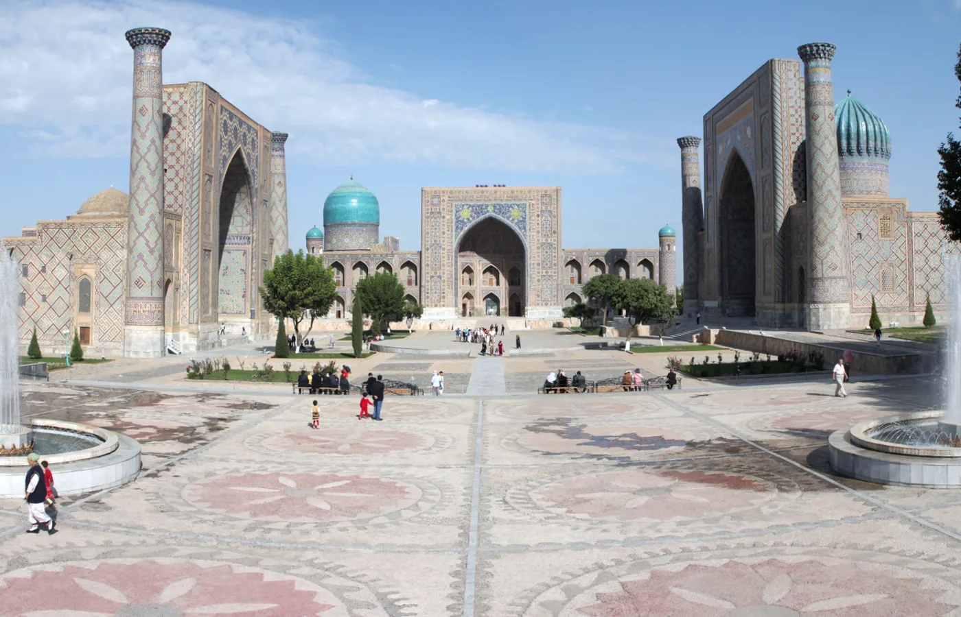 Paysage emblématique d’Ouzbékistan