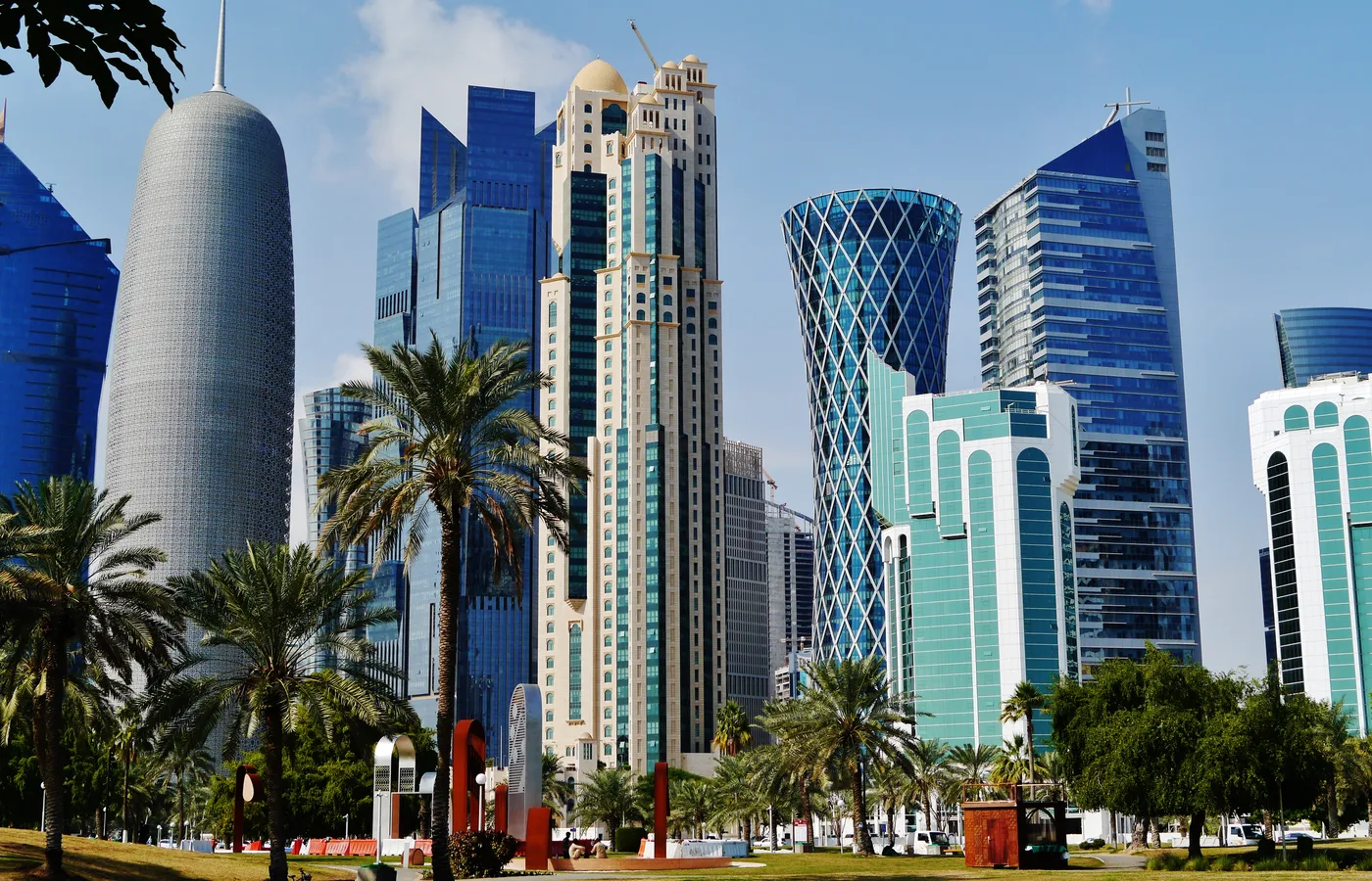 Paysage emblématique du Qatar