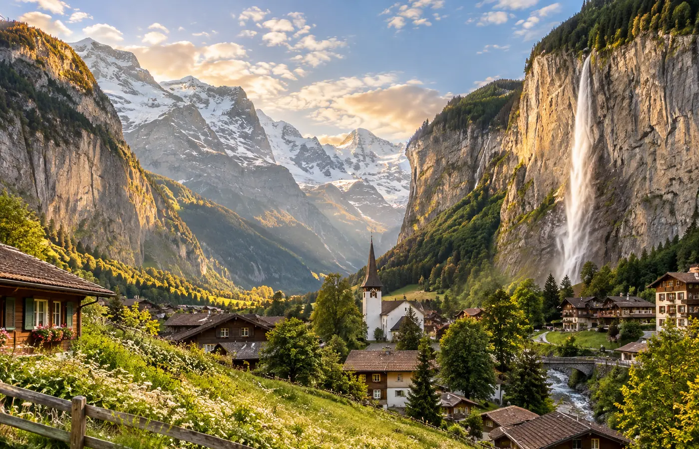 Paysage emblématique de Suisse