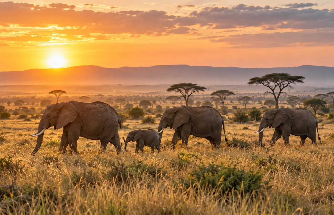 Paysage emblématique de Tanzanie