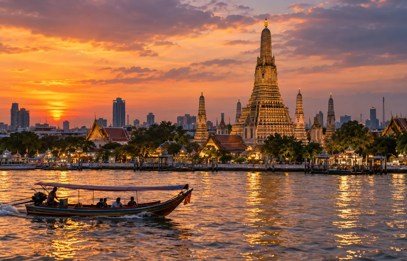 Paysage emblématique de Thaïlande